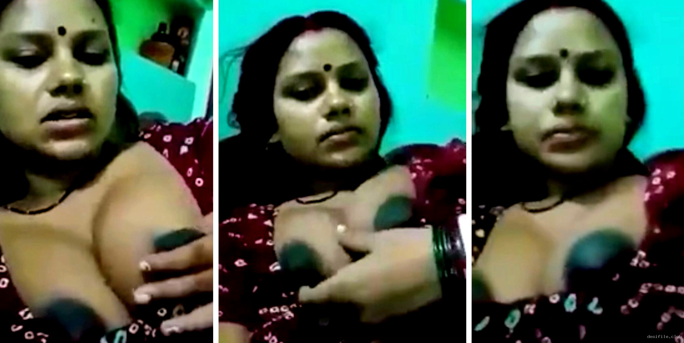 Village bhabhi showing Boob big nipple n jussy pussy